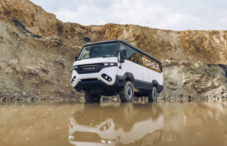 TORSUS Praetorian | The ultimate 4WD bus for challenging terrain