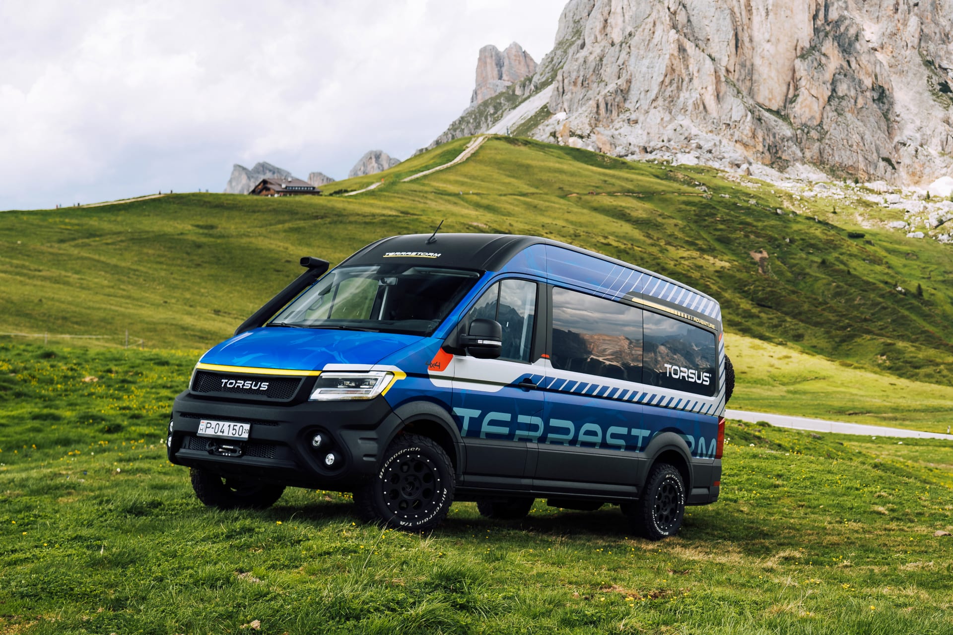 TORSUS Terrastorm - The ultimate 4x4 minibus for all terrain transport